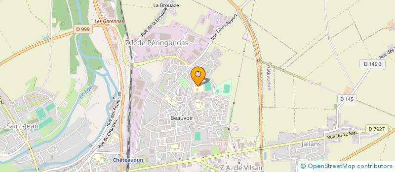 localisation de l'entreprise COLLEGE ANATOLE FRANCE à CHATEAUDUN
