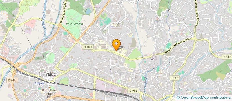 localisation de l'entreprise COLLEGE ANDRE LEOTARD à FREJUS