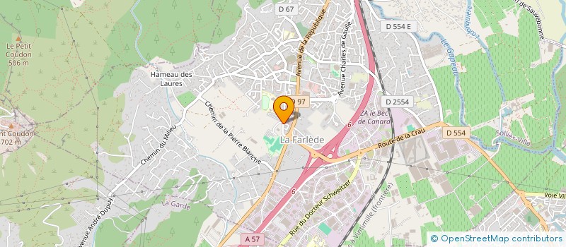 localisation de l'entreprise COLLEGE ANDRE MALRAUX  LA FARLEDE