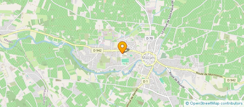 localisation de l'entreprise COLLEGE ANDRE MALRAUX  MAZAN