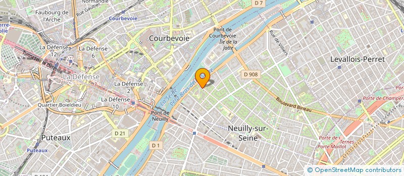 localisation de l'entreprise COLLEGE ANDRE MAUROIS à NEUILLY-SUR-SEINE