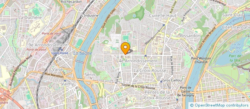 localisation de l'entreprise COLLEGE ANTOINE DE SAINT EXUPERY à LYON