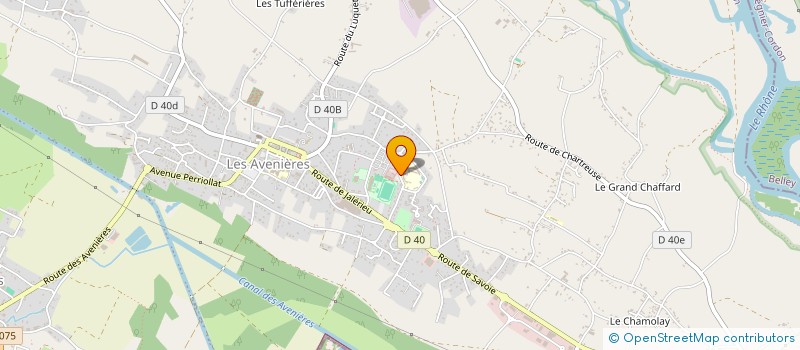 localisation de l'entreprise COLLEGE ARC EN CIERS à LES AVENIERES VEYRINS-THUELLIN