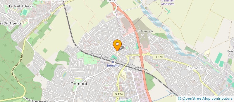 localisation de l'entreprise COLLEGE ARISTIDE BRIAND à DOMONT