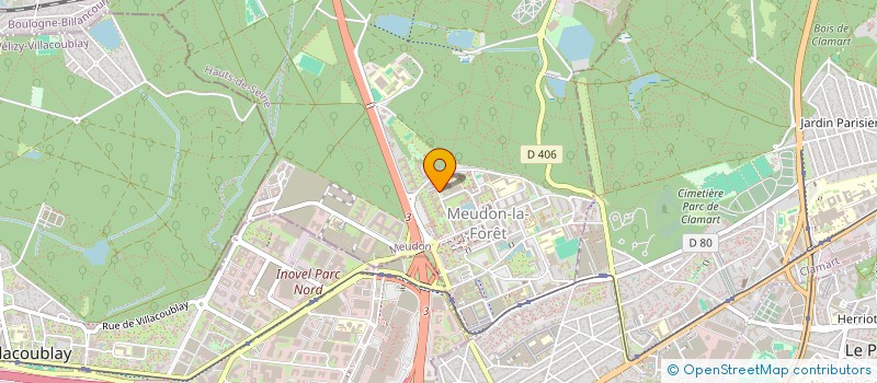 localisation de l'entreprise COLLEGE ARMANDE BEJART à MEUDON