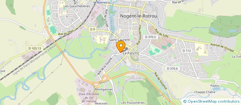 localisation de l'entreprise COLLEGE ARSENE MEUNIER à NOGENT-LE-ROTROU