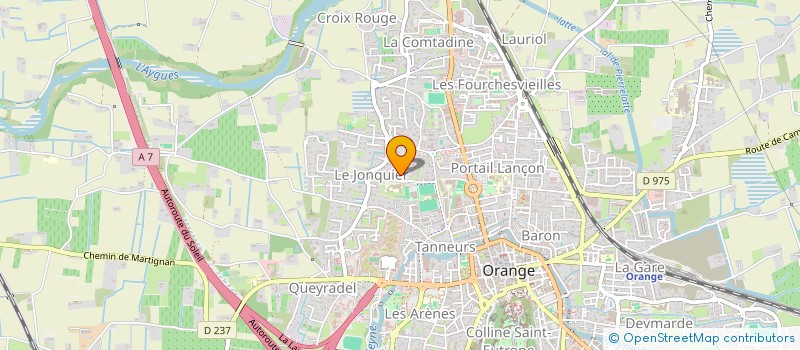 localisation de l'entreprise COLLEGE BARBARA HENDRICKS  ORANGE