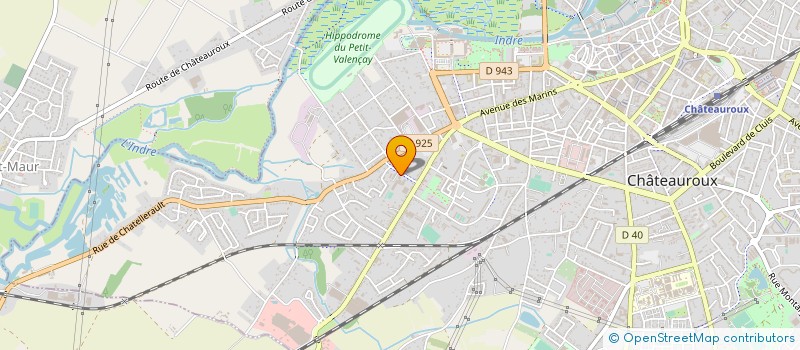 localisation de l'entreprise COLLEGE BEAULIEU à CHATEAUROUX