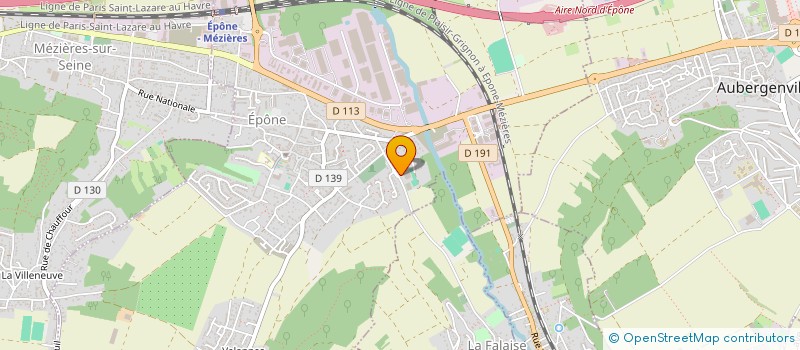 localisation de l'entreprise COLLEGE BENJAMIN FRANKLIN  EPONE