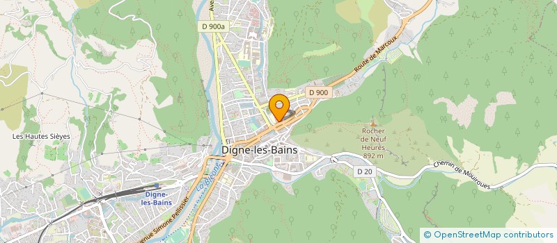 localisation de l'entreprise COLLEGE BORRELY MARIA à DIGNE-LES-BAINS