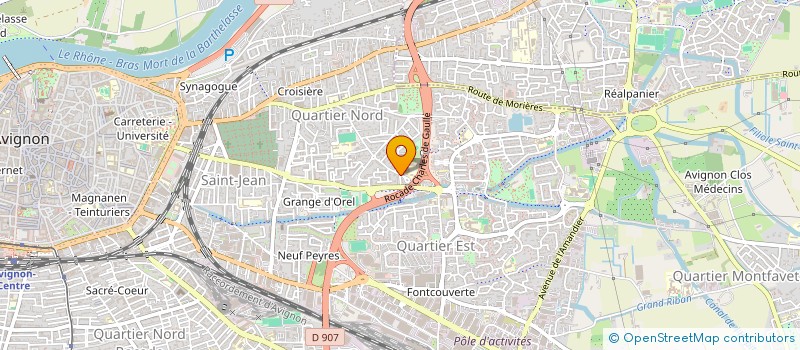 localisation de l'entreprise COLLEGE BRUNET JEAN à AVIGNON