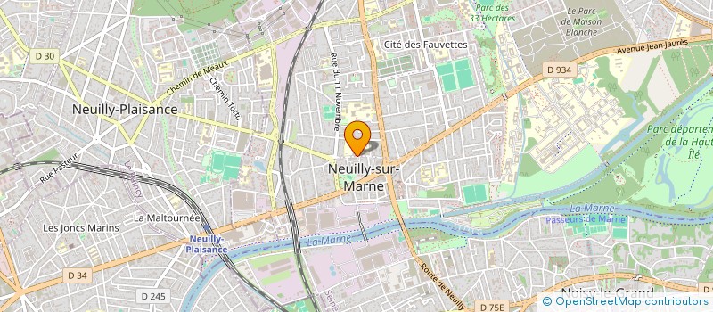 localisation de l'entreprise COLLEGE CAMUS à NEUILLY-SUR-MARNE