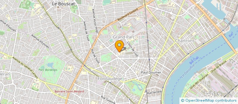 localisation de l'entreprise COLLEGE CASIMIR FIDELE à BORDEAUX