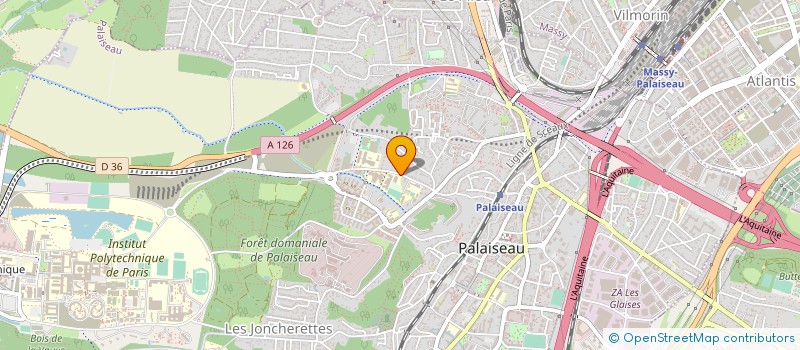 localisation de l'entreprise COLLEGE CESAR FRANCK à PALAISEAU