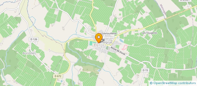 localisation de l'entreprise COLLEGE CHAMP D'EYMET à PELLEGRUE