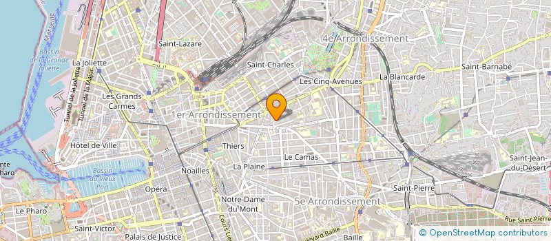 localisation de l'entreprise COLLEGE CHAPE à MARSEILLE