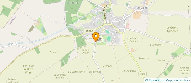 localisation de l'entreprise COLLEGE CHARLES DE GAULLE à BU