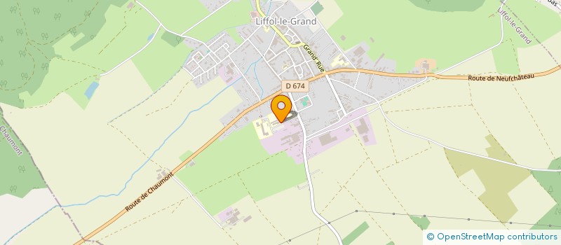 localisation de l'entreprise COLLEGE CHARLES EDOUARD FIXARY  LIFFOL-LE-GRAND