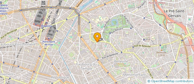 localisation de l'entreprise COLLEGE CHARLES PEGUY  PARIS