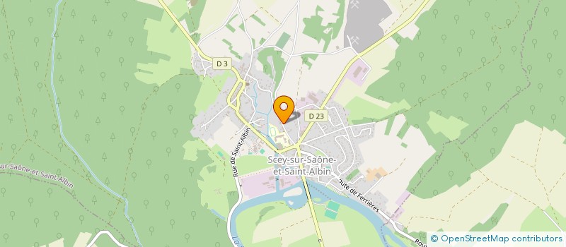 localisation de l'entreprise COLLEGE CHATEAU RANCE  SCEY-SUR-SAONE-ET-SAINT-ALBIN