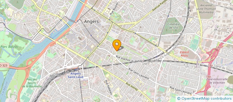 localisation de l'entreprise COLLEGE CHEVREUL à ANGERS