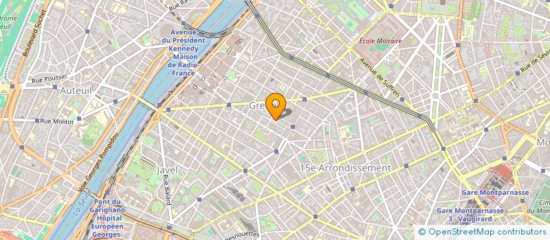 localisation de l'entreprise COLLEGE CLAUDE DEBUSSY  PARIS