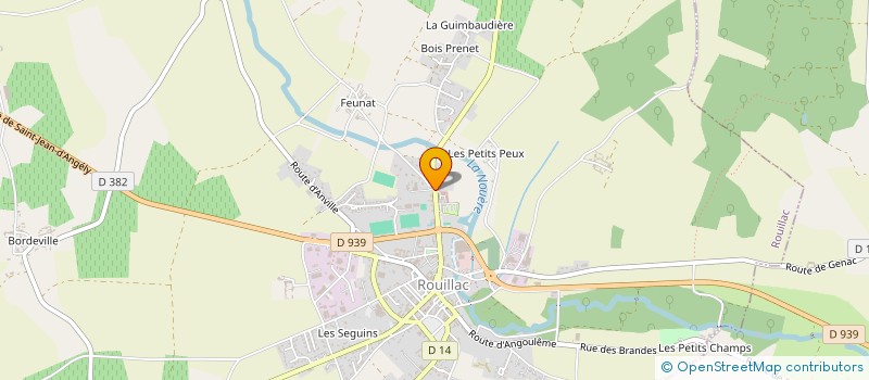localisation de l'entreprise COLLEGE CLAUDIE HAIGNERE à ROUILLAC