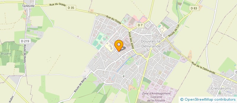 localisation de l'entreprise COLLEGE CLEMENT MAROT à DOUVRES-LA-DELIVRANDE