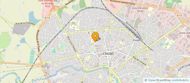 localisation de l'entreprise COLLEGE COLBERT à CHOLET