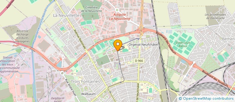 localisation de l'entreprise COLLEGE COLBERT  REIMS