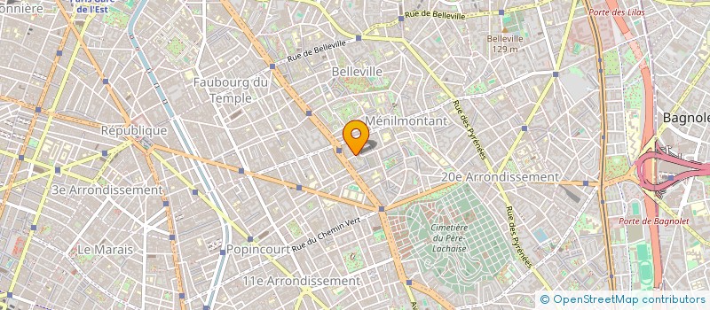 localisation de l'entreprise COLLEGE COLETTE BESSON  PARIS