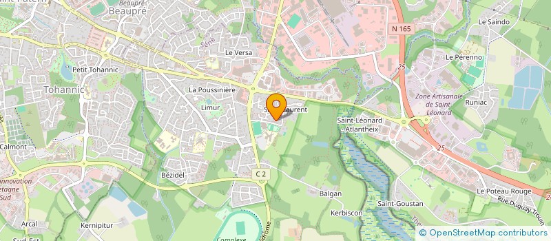 localisation de l'entreprise COLLEGE COUSTEAU  SENE