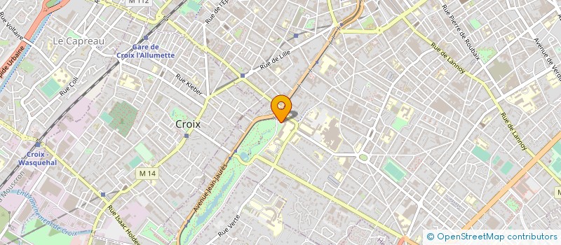 localisation de l'entreprise COLLEGE D ETAT BEAUDELAIRE  ROUBAIX