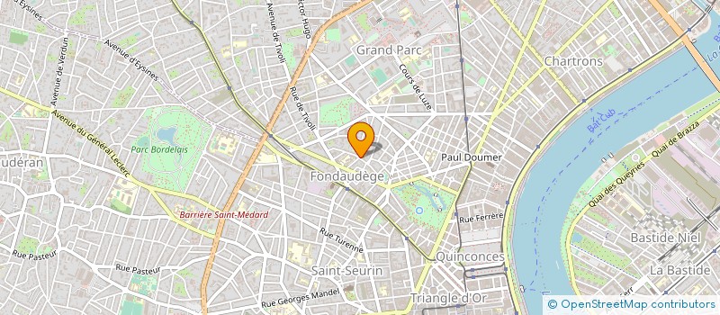 localisation de l'entreprise COLLEGE D'ETAT CASSIGNOL à BORDEAUX