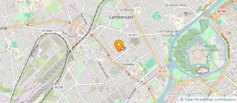localisation de l'entreprise COLLEGE D'ETAT LAVOISIER à LAMBERSART