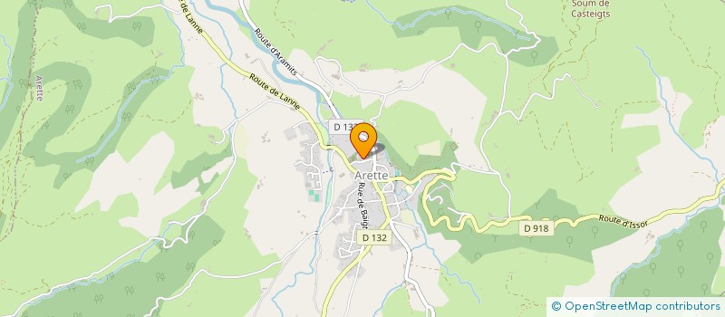 localisation de l'entreprise COLLEGE DE BARETOUS à ARETTE