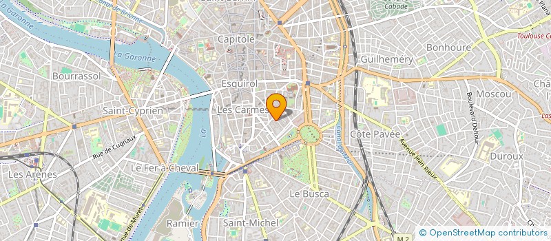 localisation de l'entreprise COLLEGE DE CLINIQUE DE PSYCHANALYTIQUE DU SUD OUEST à TOULOUSE