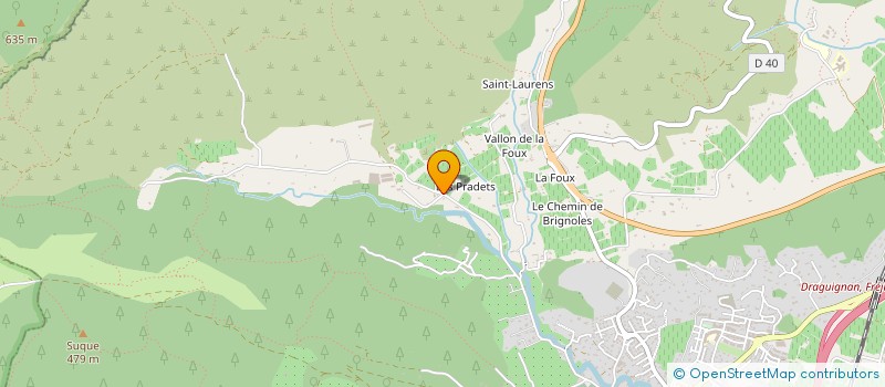 localisation de l'entreprise COLLEGE DE CLINIQUE PSYCHANALITIQUE DU SUD EST à CUERS