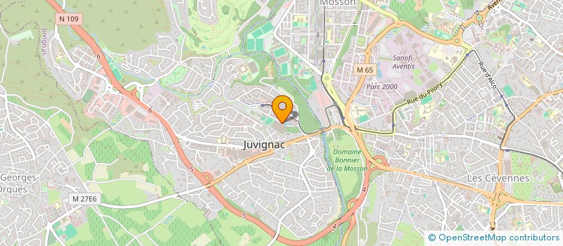 localisation de l'entreprise COLLEGE DE JUVIGNAC à JUVIGNAC