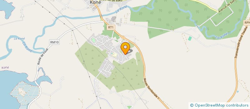 localisation de l'entreprise COLLEGE DE KONE  KONE