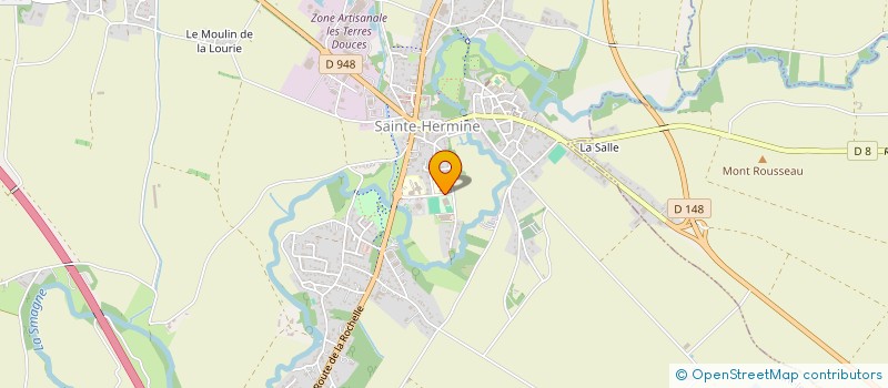 localisation de l'entreprise COLLEGE DE L'ANGLEE  SAINT-JEAN-D'HERMINE