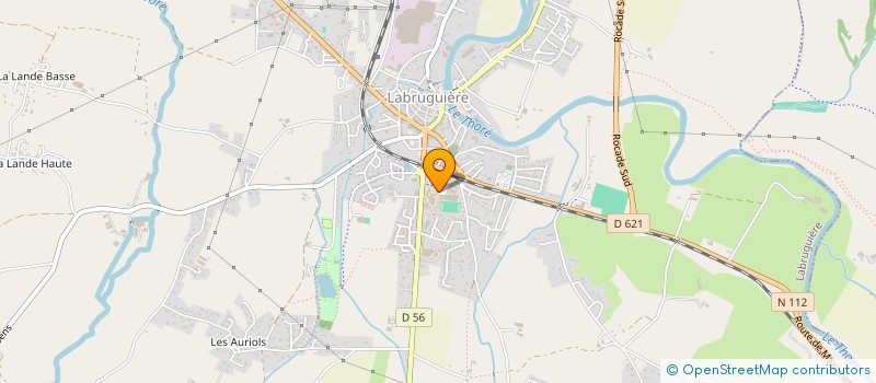 localisation de l'entreprise COLLEGE DE LA MONTAGNE NOIRE à LABRUGUIERE