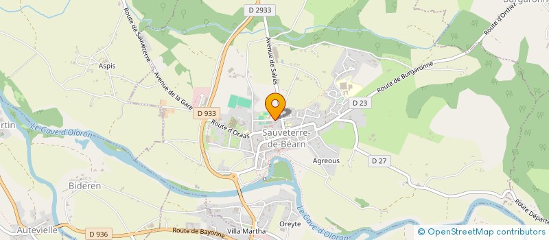 localisation de l'entreprise COLLEGE DE LA REINE SANCIE à SAUVETERRE-DE-BEARN