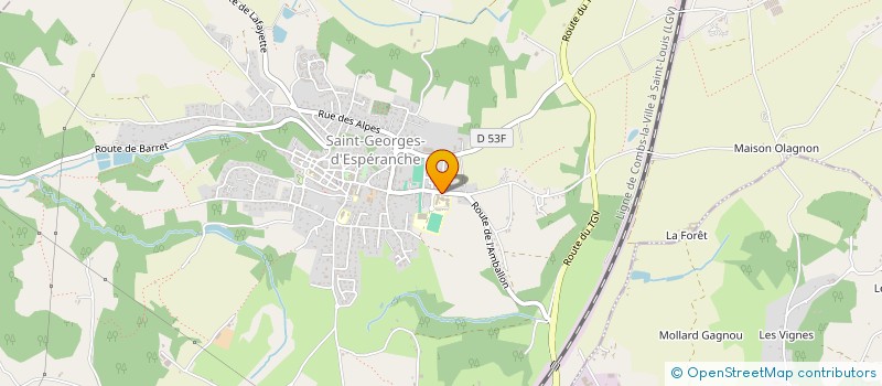 localisation de l'entreprise COLLEGE DE PERANCHE à SAINT-GEORGES-D'ESPERANCHE