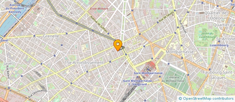 localisation de l'entreprise COLLEGE DE STAEL  PARIS 15