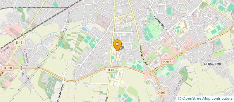localisation de l'entreprise COLLEGE DE TOUVENT à CHATEAUROUX