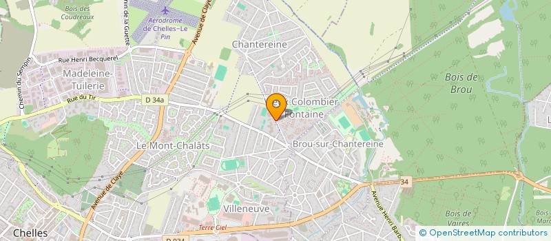 localisation de l'entreprise COLLEGE DEPARTEMENTAL BEAU SOLEIL à CHELLES