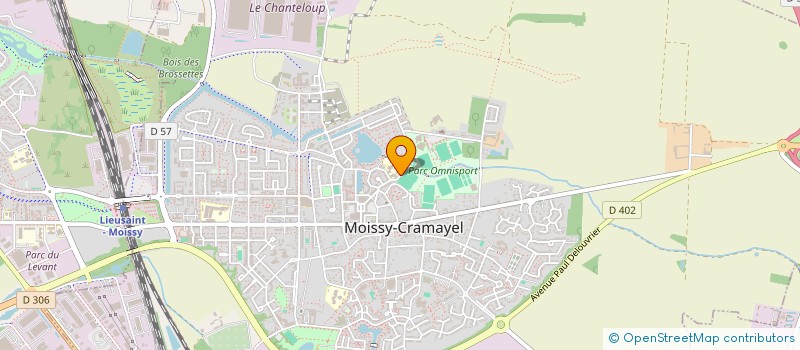 localisation de l'entreprise COLLEGE DEPARTEMENTAL LA BOETIE à MOISSY-CRAMAYEL