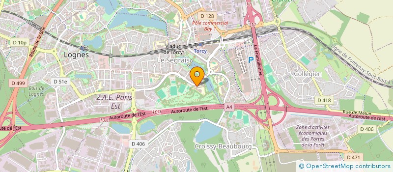 localisation de l'entreprise COLLEGE DEPARTEMENTAL LE SEGRAIS à LOGNES