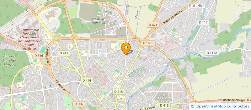 localisation de l'entreprise COLLEGE DEPARTEMENTAL LES CAPUCINS à MELUN